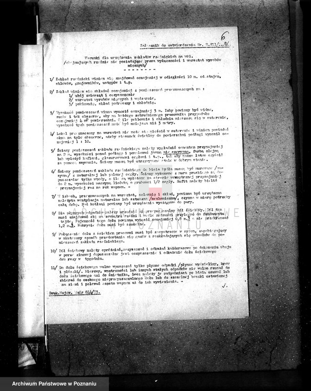 Obraz 10 z jednostki "Zatwierdzenie zakładu przemysłowo /rzeźni/ Far. Dzięgielewski w Marunowie pow. czarnkowski"