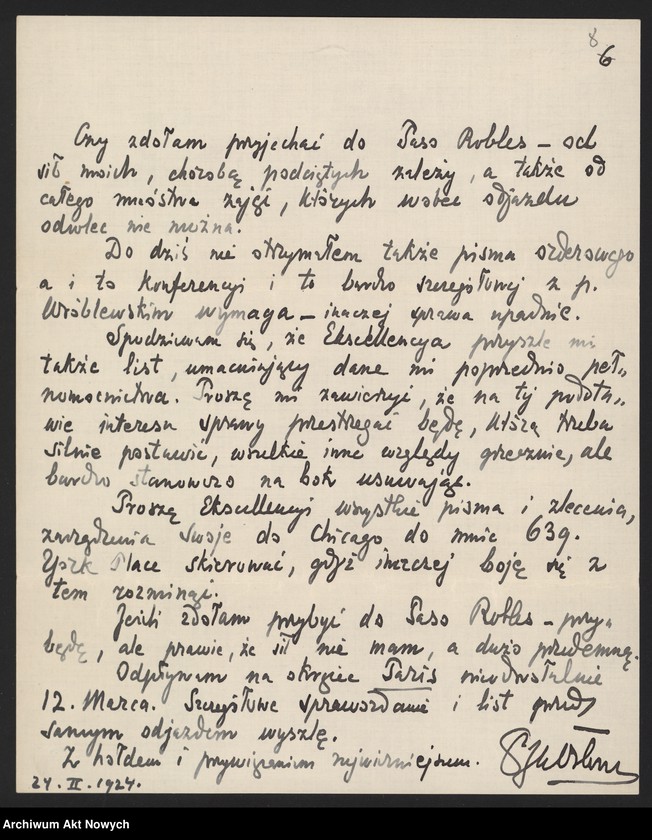 image.from.unit.number "Orłowski Józef; Załączniki: 1) wycinki prasowe; 2) list Ernesta Urchs