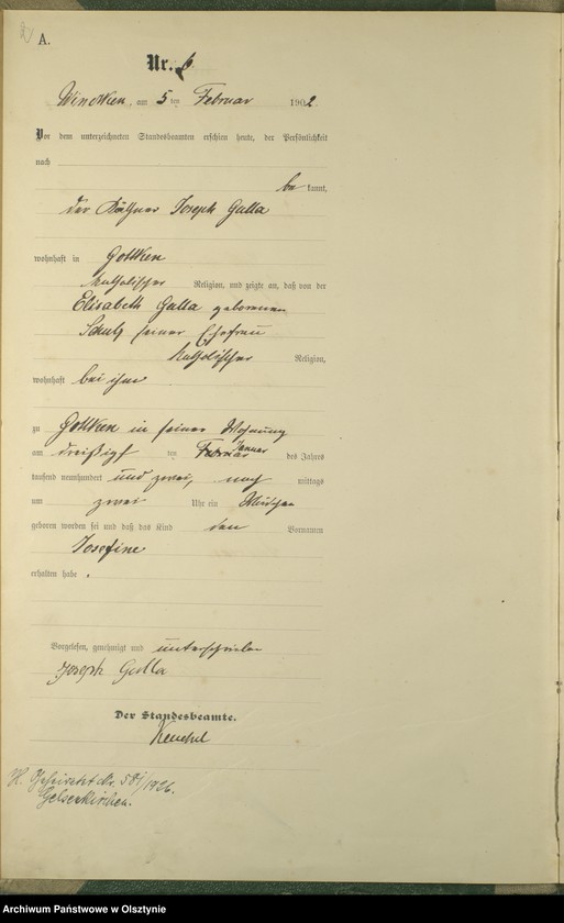 image.from.unit.number "Geburts-Haupt-Register Nr 5 - 84"