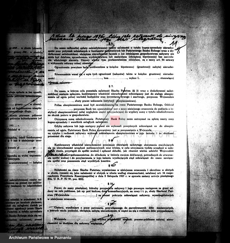 Obraz 18 z jednostki "Przewłaszczenie ziem dotacyjnych Kopanica-Starężynek powiat wągrowieckiego"