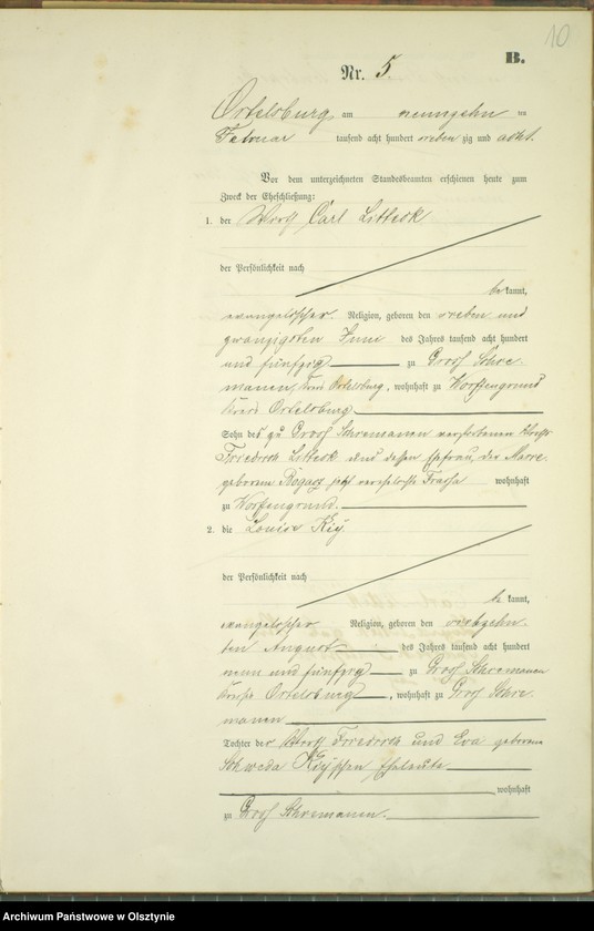 image.from.unit.number "Heiraths-Haupt Register Nr 1 - 21"