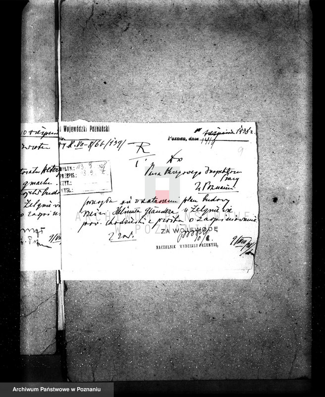 Obraz 14 z jednostki "Projekt budowy hali uboju H. Glandera w Zelgniewie"