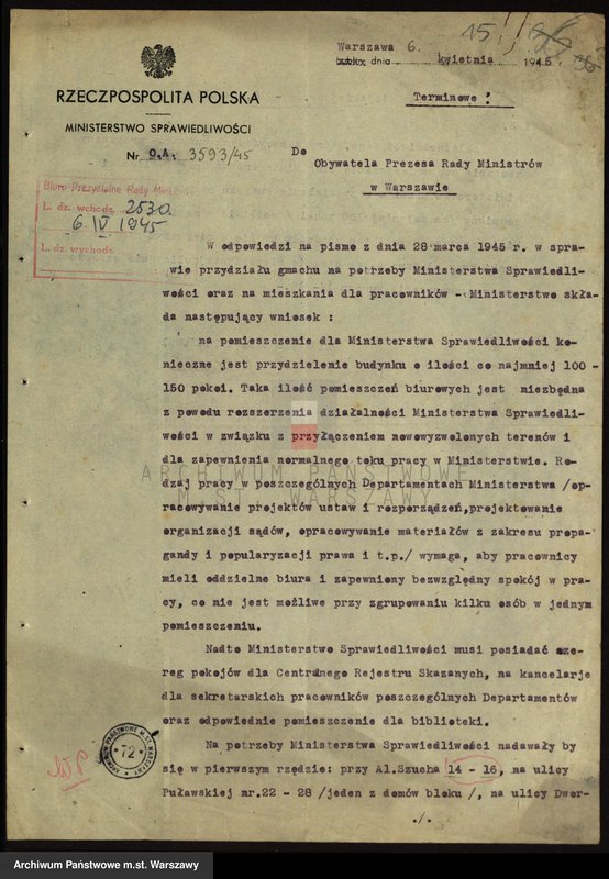 image.from.unit.number "[Komisja do przeniesienia władz centralnych i Komisja Trzech - wnioski o przydział budynków i rozdzielniki]"
