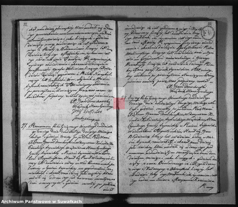 image.from.unit.number "Akta urodzonych w roku 1823 gminy seyneńskiey."