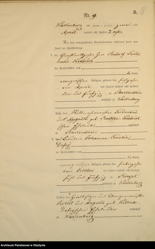 image.from.unit.number "Heiraths-Haupt-Register Nr 1 - 30"