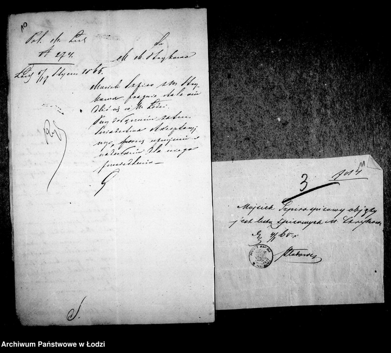 Obraz 11 z jednostki "Akta tyczące się przesiedleń"