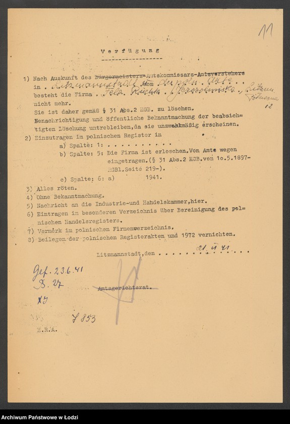 Obraz 13 z jednostki "Fela – Ruchla Jerozolimska – sprzedaż spodni"