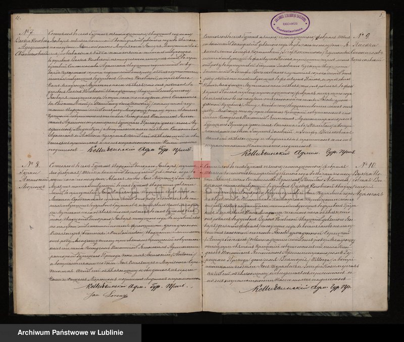 Obraz 4 z jednostki "Księga urodzeń, małżeństw i zgonów"