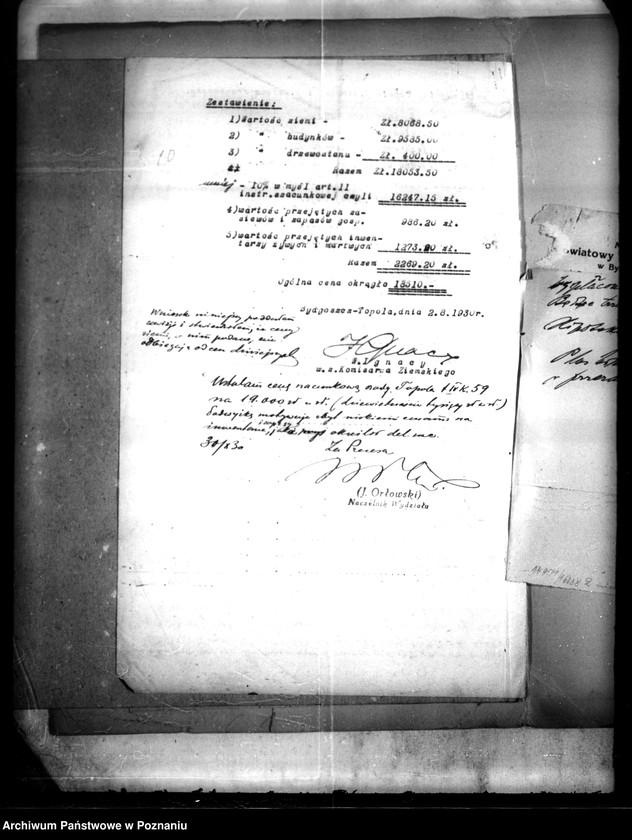 Obraz 18 z jednostki "Operat szacunkowy majątku Topola powiatu wyrzyskiego"