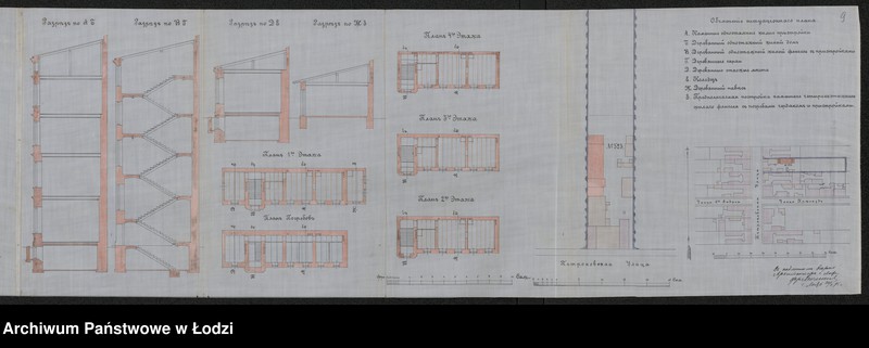 image.from.unit.number "Ob˝ utverždenìi proekta na postrojku Josifom˝ Lisner˝ v˝ g[orode] Lodzi po Petrokovskoj ulicě kamennago 4h˝ êtažn[ago] žilago fligelâ s˝ pogrebami i čerdakom˝ i 1-no êtažnymi pristrojkami"