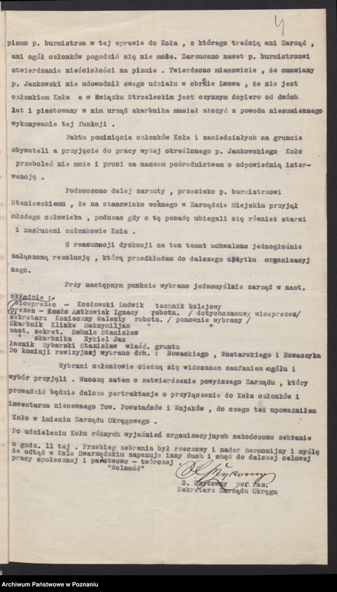 Obraz 8 z jednostki "Swarzędz, powiat Poznań - akta koła."