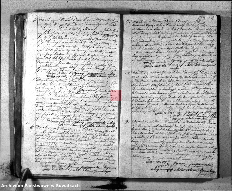 image.from.unit.number "Księga Aktów Stanu Cywilnego Wyznania Mojżeszowego Parafii Przerośl Urodzonch, Zaślubionch i Śmierci na Rok 1829."