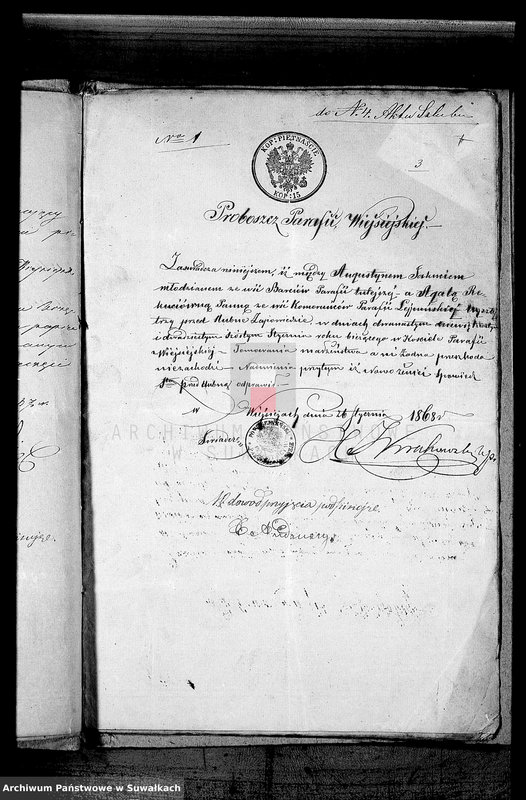 image.from.unit.number "Dokumenty Aktow o brakosočetanij Lejpunskago Prichoda sostavlennych v 1868 g."