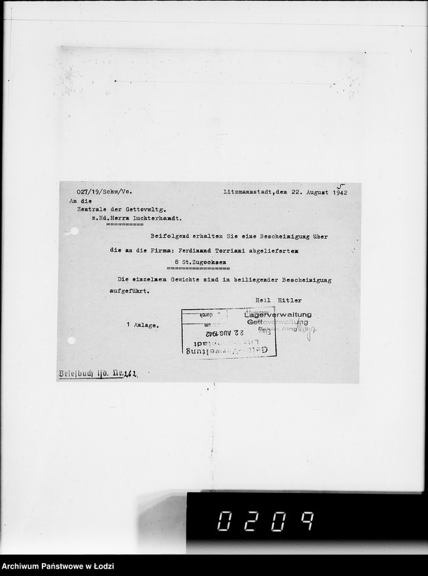 Obraz 9 z jednostki "Pferdeverkauf [oraz artykułów technicznych]"