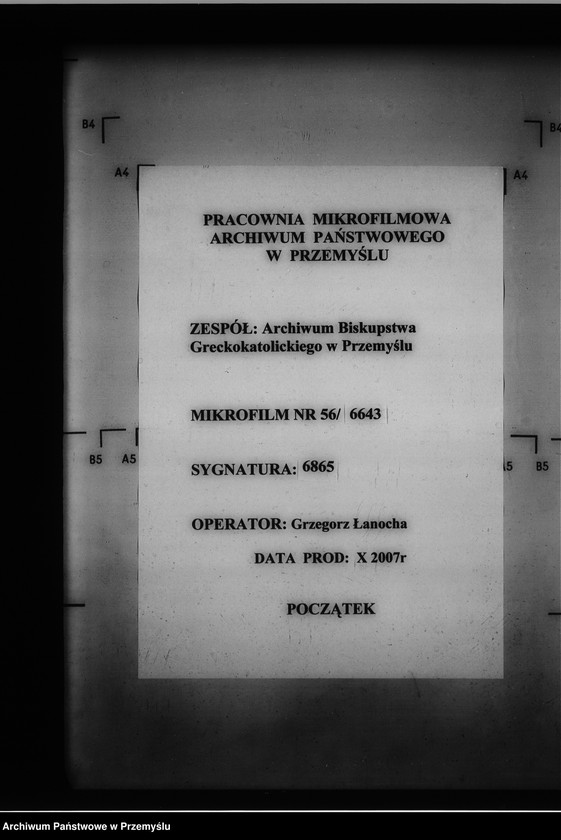 image.from.unit.number "[Kopie ksiąg metrykalnych parafii Zyndranowa z filią Barwinek (dekanat Dukla)]"