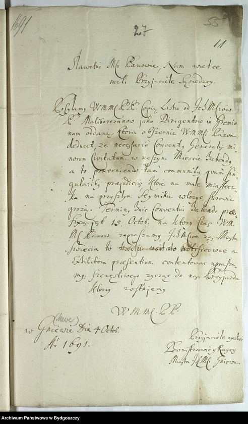 image.from.unit.number "Schriftwechsel der Stadt Neuenburg mit Marienburg"