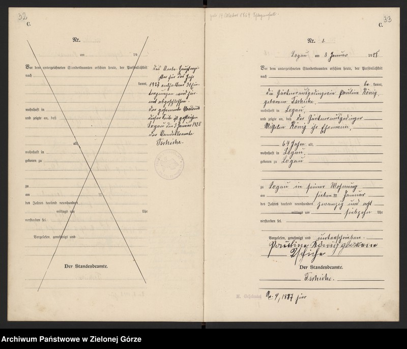 Obraz 19 z jednostki "[Księga zgonów]"