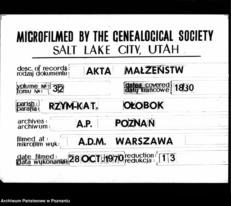 Obraz 1 z jednostki "Metrices copulatorum"