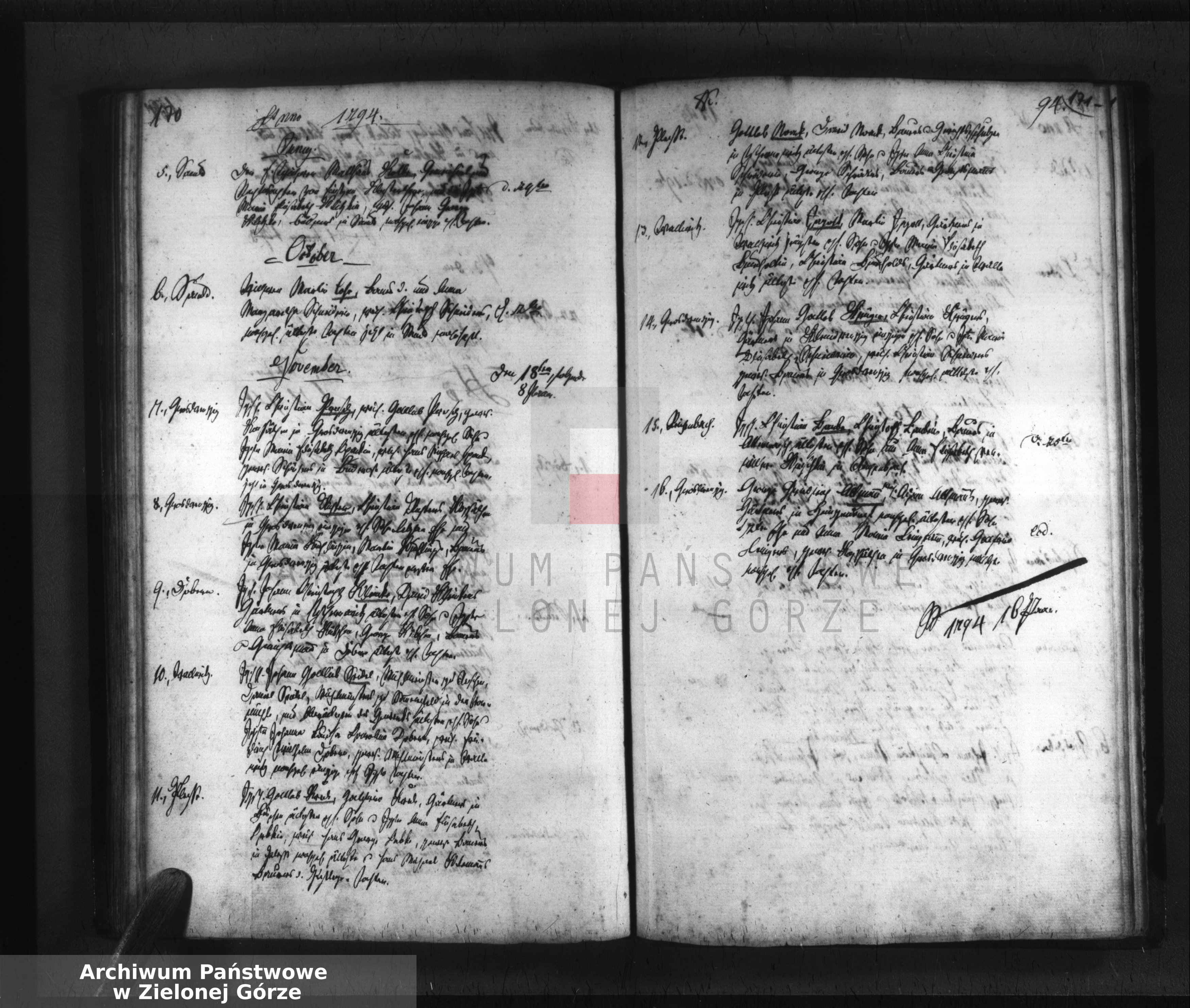 Skan z jednostki: Trauregister von 1737-1801