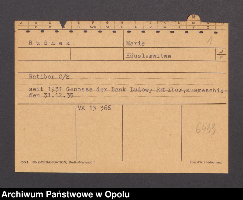 Obraz 3 z jednostki "[Rudnek Marie, zam. Ratibor]"