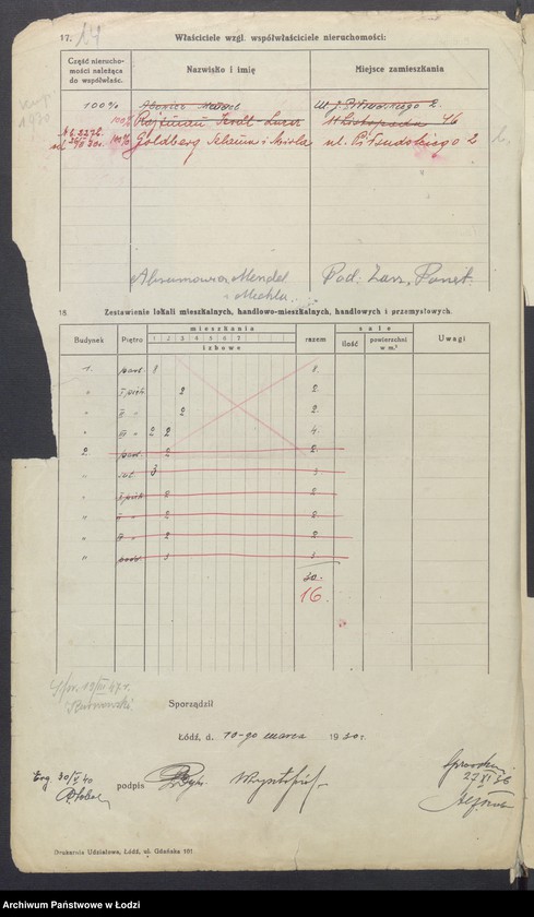 image.from.unit.number "Księga inwentarzowa nieruchomości m. Łodzi ul. Wschodnia"