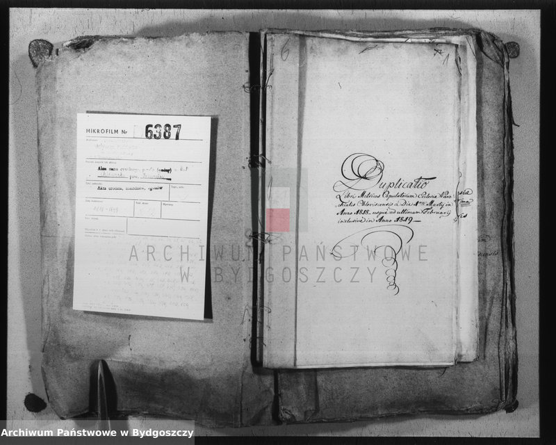image.from.unit.number "Duplicate der Kirchenbücher von Chlewisk"
