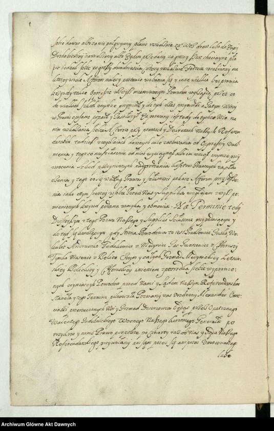 image.from.unit.number ""Akta sądów Je K. Mci referendarskich za panowania - - Jana Kazimierza - - króla polskiego - - Za urzędu - - Jana Małachowskiego referendarza koronnego, scholastyka lwowskiego, krakowskiego, warszawskiego etc. etc. kanonika. Annorum 1667 et 1668"."