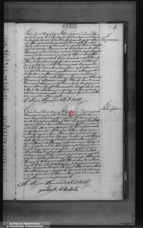 Obraz 7 z jednostki "[Księga duplikat aktów urodzonych, zaślubionych i zmarłych]"