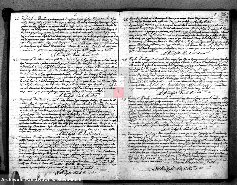 image.from.unit.number "Księga Duplikat Aktów Urodzenia, Zaślubienia i Zejścia Parafii Krasnopol za rok 1863."