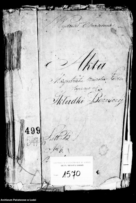Obraz 4 z jednostki "Akta tyczące się składki bożniczej"