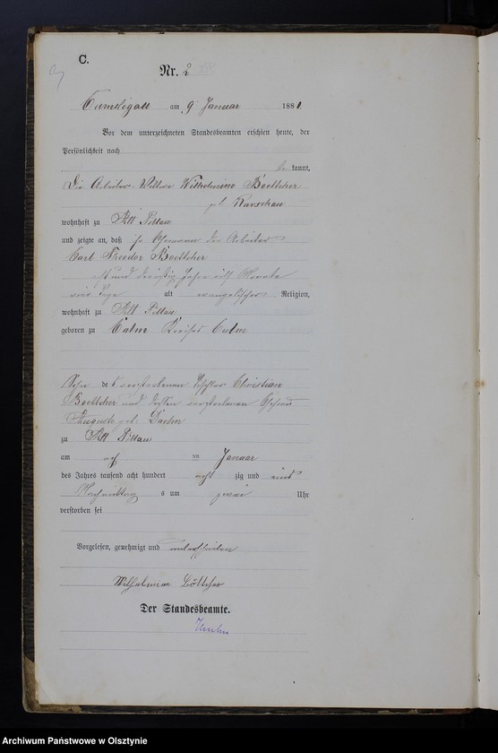 image.from.unit.number "Sterbe-Haupt-Register Nr 1 - 83"