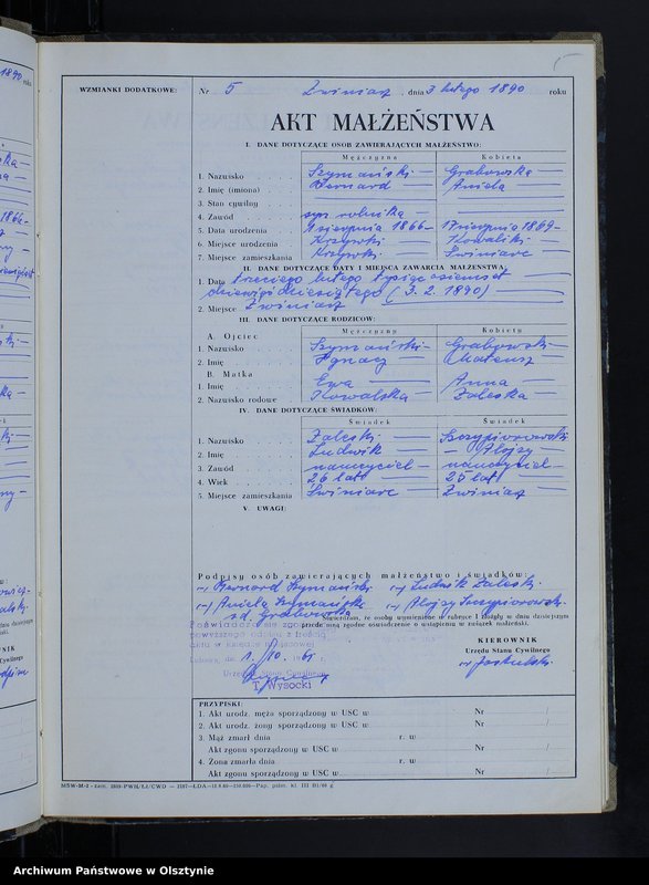 image.from.unit.number "Ksiega małżeństw Nr 1-14,1-16,1 - 13,1 - 15,1 - 17,1 - 17,2 - 10,1 - 9, 1 - 12 i 1 - 17 /przepisana w języku polskim z oryginału niemieckiego w dniach 1.10.-7.10.1961/"
