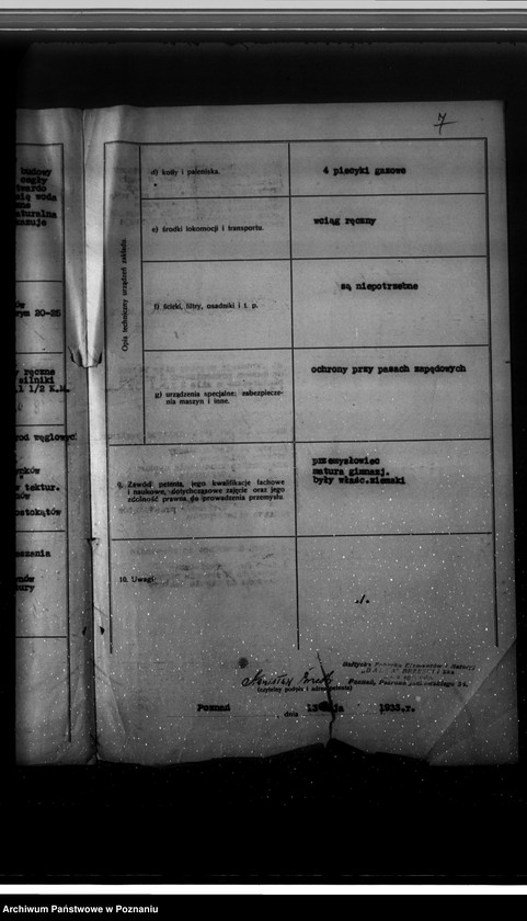 Obraz 11 z jednostki "Fabryka elementów i baterii "Balta" Brzeski i Spółka z o. o. Poznań ul. Patrona Jackowskiego 34 zatwierdzenie zakładu"