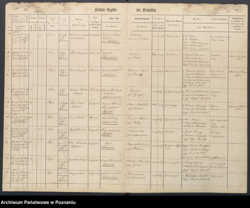 Obraz 5 z jednostki "Duplikat der Taufen, Trauungen, Begräbnisse"