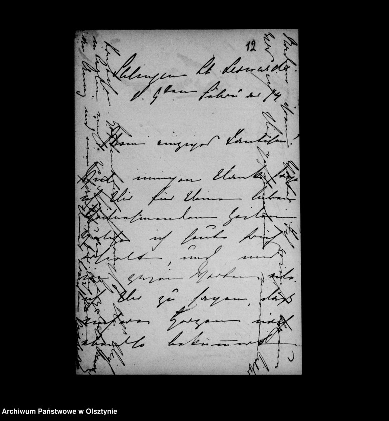 image.from.unit.number "/Fragmente v. Briefen der Violet Swiney, geb. Gfin Schlippenbach aus Sallingen England an Anna Gfin Lehndorff geb. Hahn/"