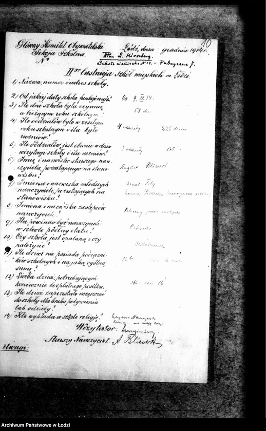 Obraz 13 z jednostki "Szkoły niemieckie miejskie"