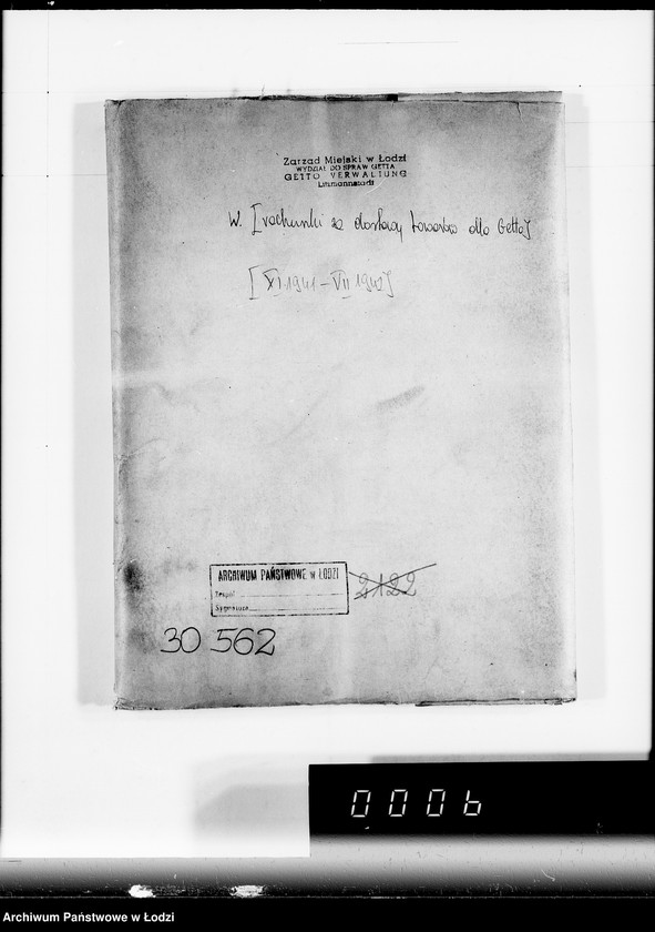 Obraz 4 z jednostki "W. [rachunki za dostawy towarów dla Getta]"