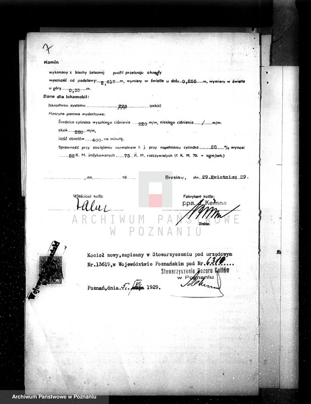 Obraz 10 z jednostki "Majętność Bodzewo pow. gostyński, gospodarstwo rolne, własność Zabel nr woj. kotła 6310"