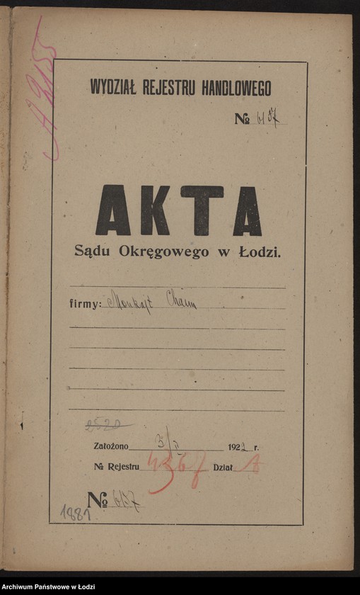 Obraz 2 z jednostki "Chaim Monkajt - sprzedaż artykułów piśmiennych"