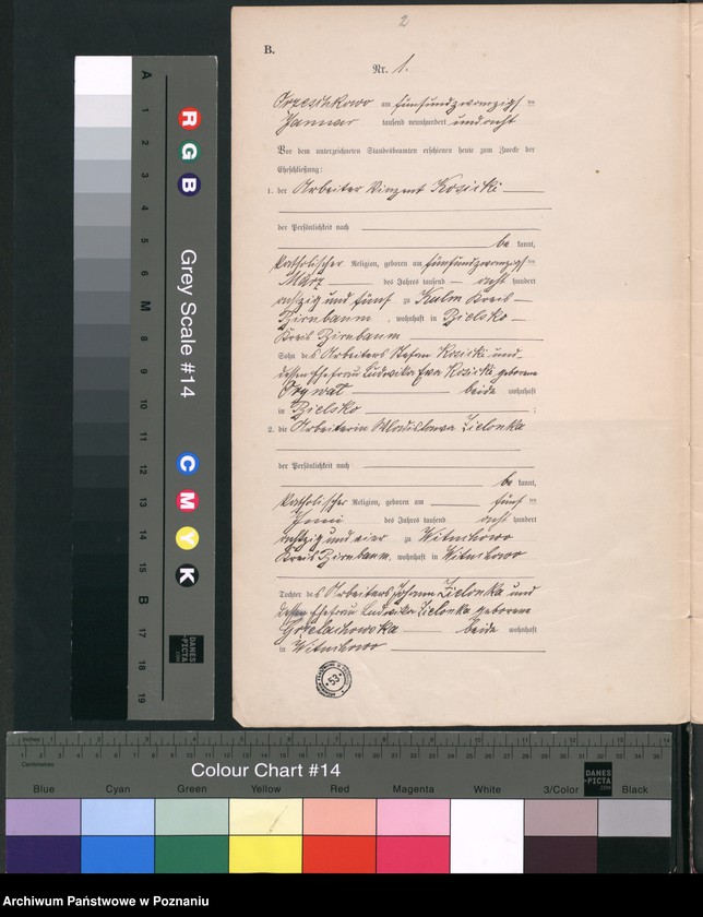 Obraz 4 z jednostki "Heirats-Neben-Register"