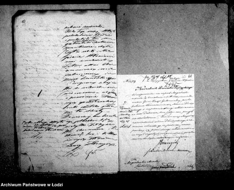 Obraz 18 z jednostki "Akta tyczące się pokątnych doradców"