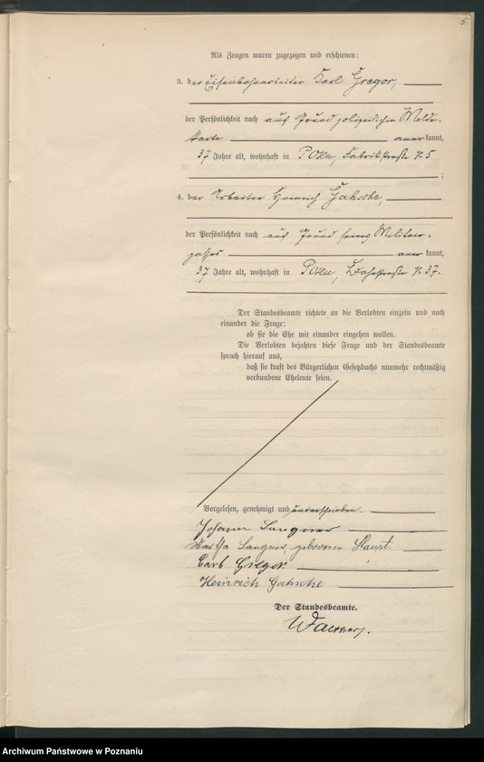 Obraz 8 z jednostki "Księga małżeństw tom III"