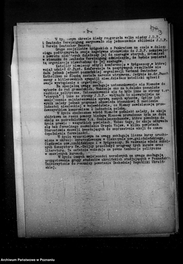 Obraz 7 z jednostki "Sprawozdania z życia mniejszości narodowych za miesiące październik, listopad, grudzień 1934 r."