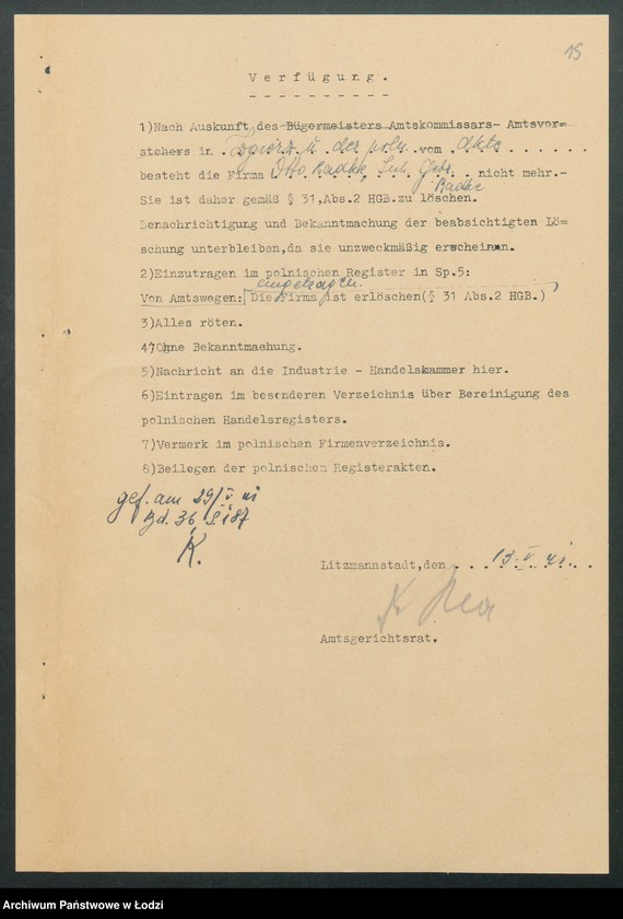 Obraz 16 z jednostki "Otto Radke Bracia Radke- stolarnia mechaniczna"