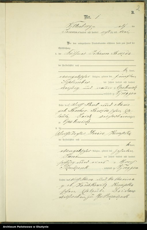 image.from.unit.number "Heiraths-Neben-Register Nr 1 - 47"