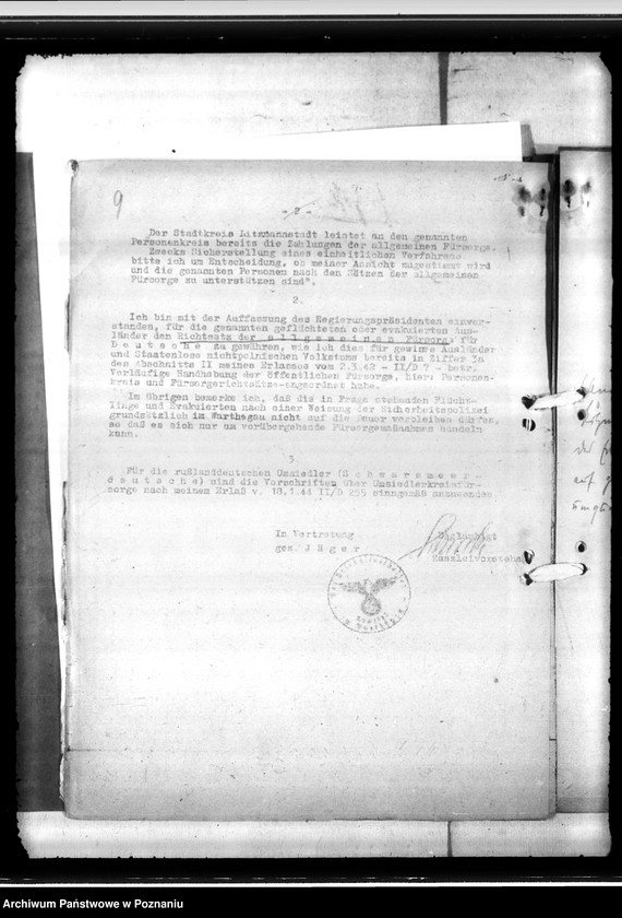 Obraz 13 z jednostki "Rückkehr - Flüchtlinge der Familien aus den ehemalsbesetzten - Ost- Gebieten und dem Generalgouvernement"