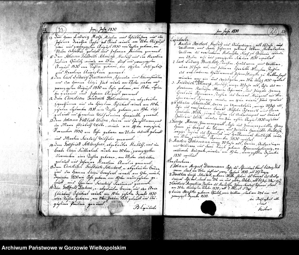 image.from.unit.number "Duplikate der Kirchenbücher von der Parochie Kernein (Karnin)"