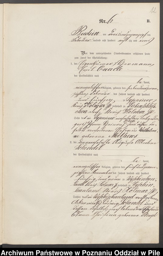 image.from.unit.number "Księga małżeństw"