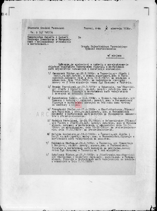 Obraz 7 z jednostki "/Towarzystwo Osiedla i Hodowli Drobnego Inwentarza na Osiedlu Naramowickim w Poznaniu/"