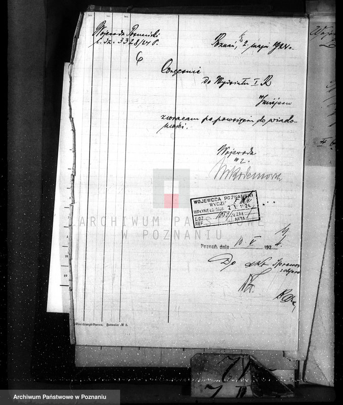 Obraz 12 z jednostki "Nadzór nad gospodarką w lasach majętności Pamiątkowo powiat obornicki"